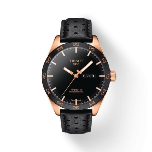 Tissot PRS 516 Powermatic 80 PVD Rose / Black